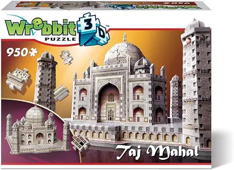 WREBBIT3D , Taj Mahal (950pc), 3D Puzzle, Ages 8+  